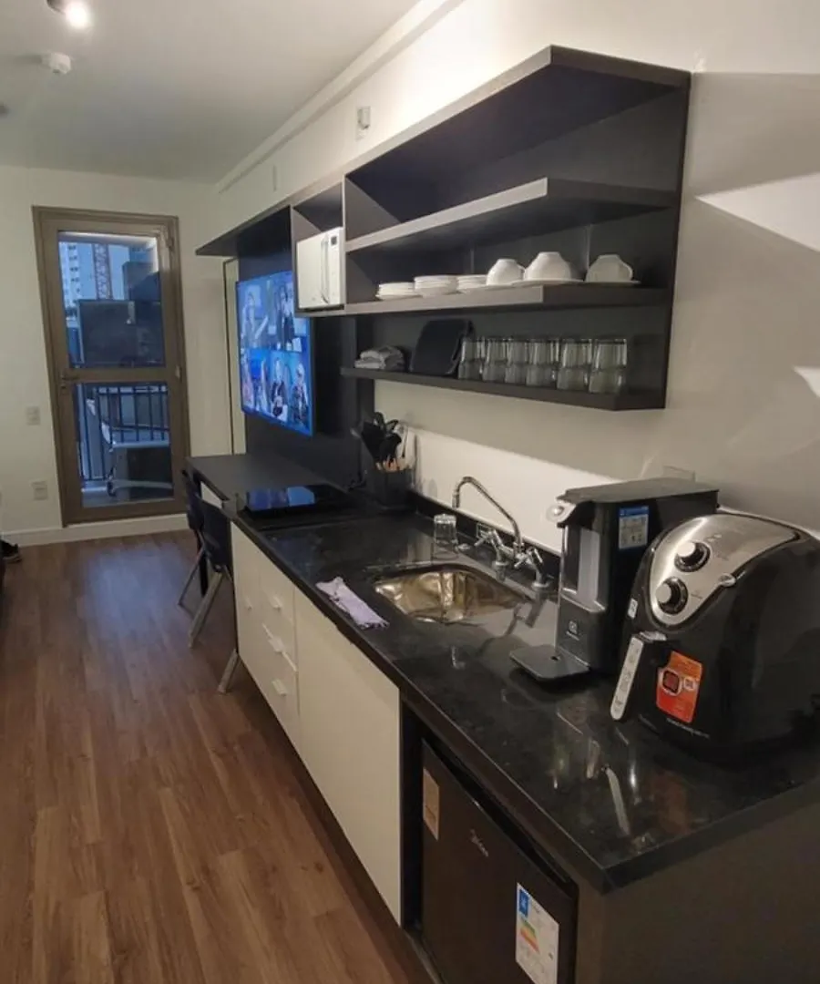شقة Flat Vila Madalena - Allianz Parque - 1 Quadra Do Metro ساو باولو